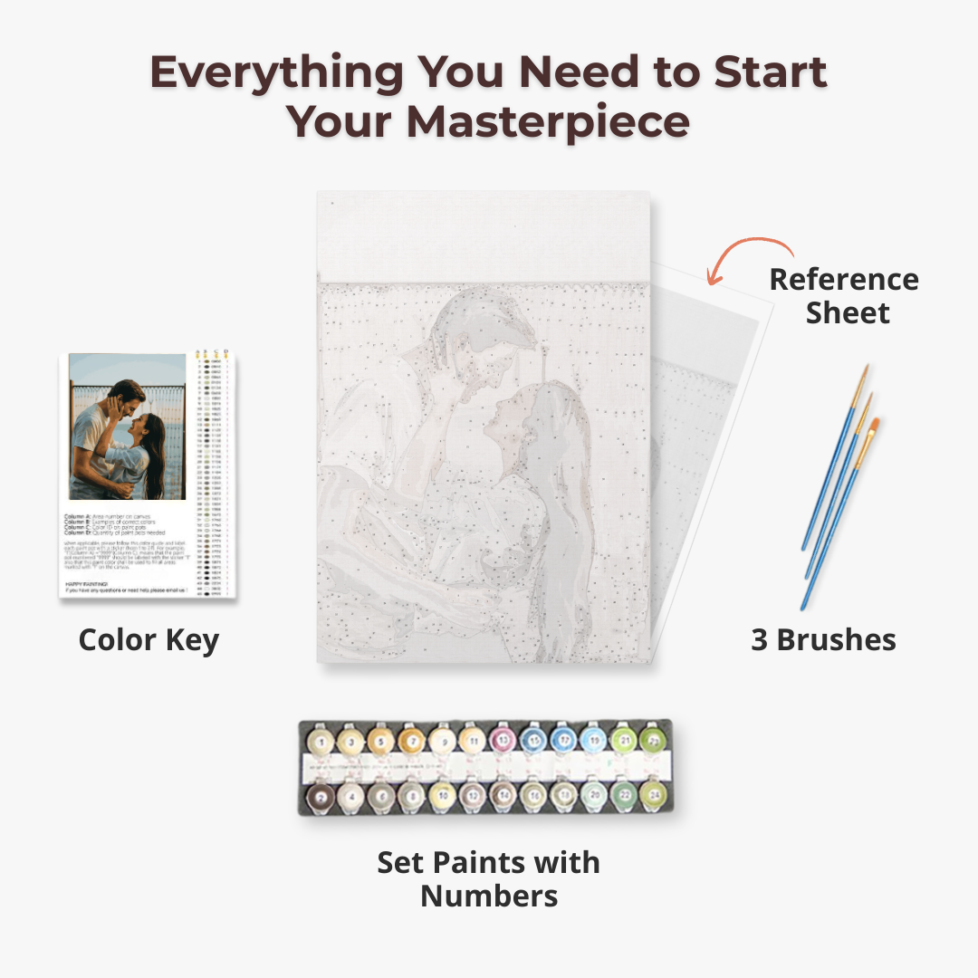Custom Paint-by-Numbers Kit