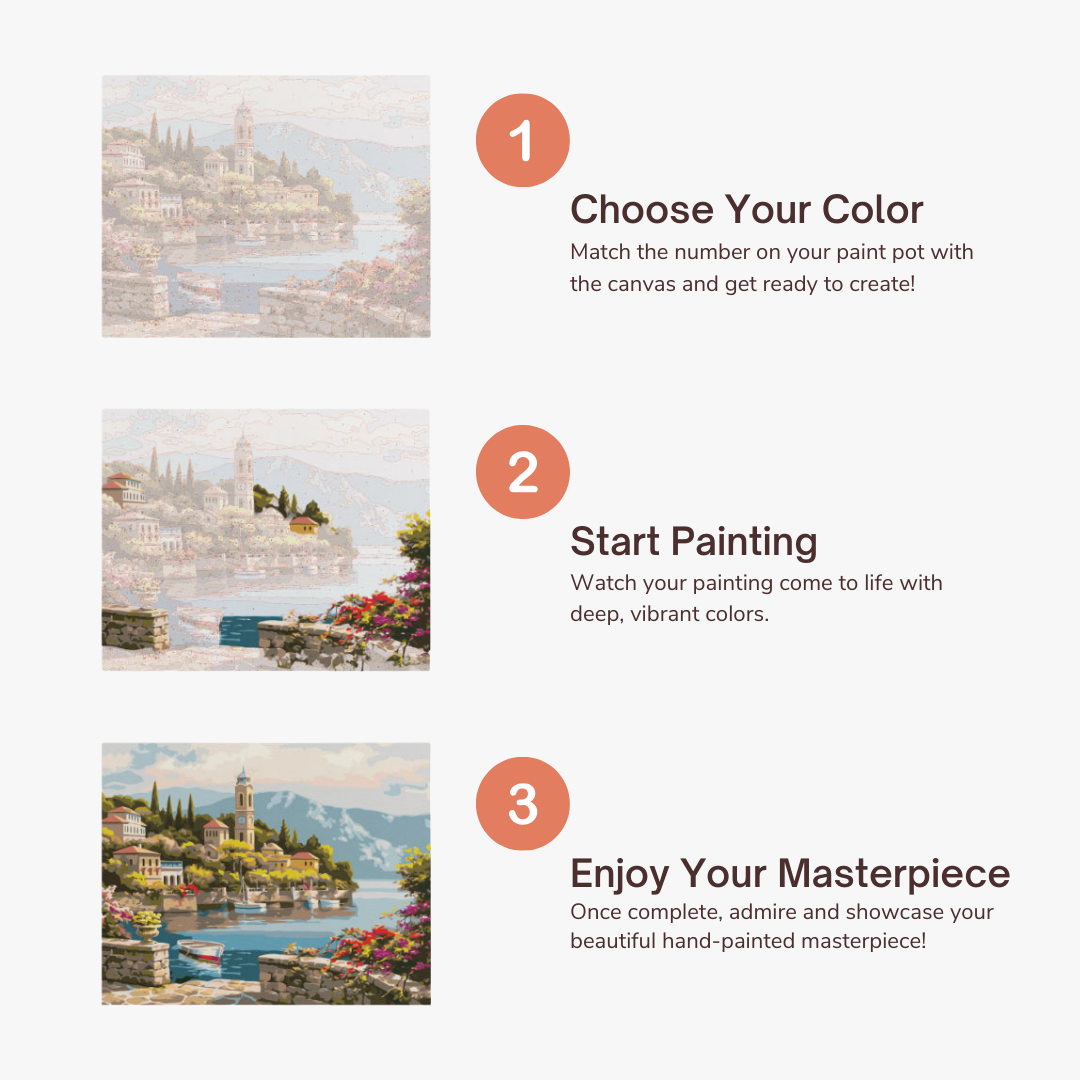 Custom Paint-by-Numbers Kit